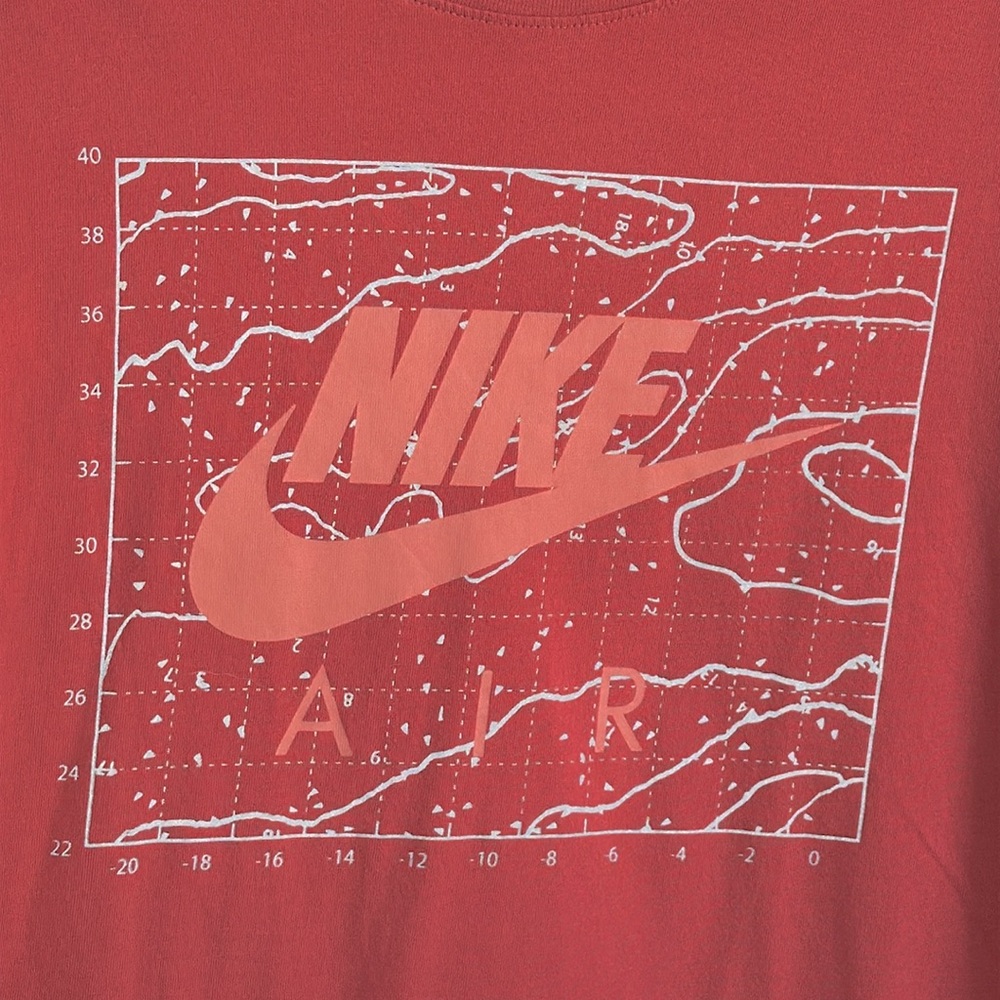 Nike Men's Red Air Graphic Tee - Picture 2 of 4